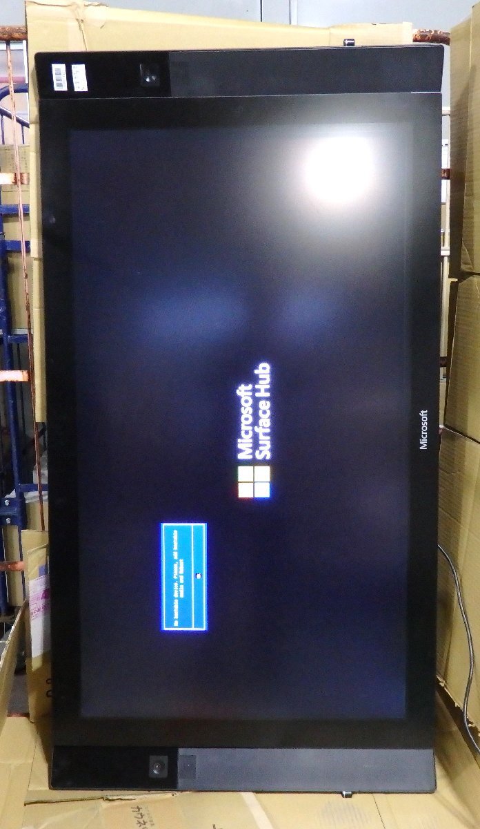 【引取り限定/ジャンク】マイクロソフト Surface Hub 55インチ HP6-00018 1597 Core i5-4690S 3.2GHz/8GB/SSD128GB/OS無【配送不可】
