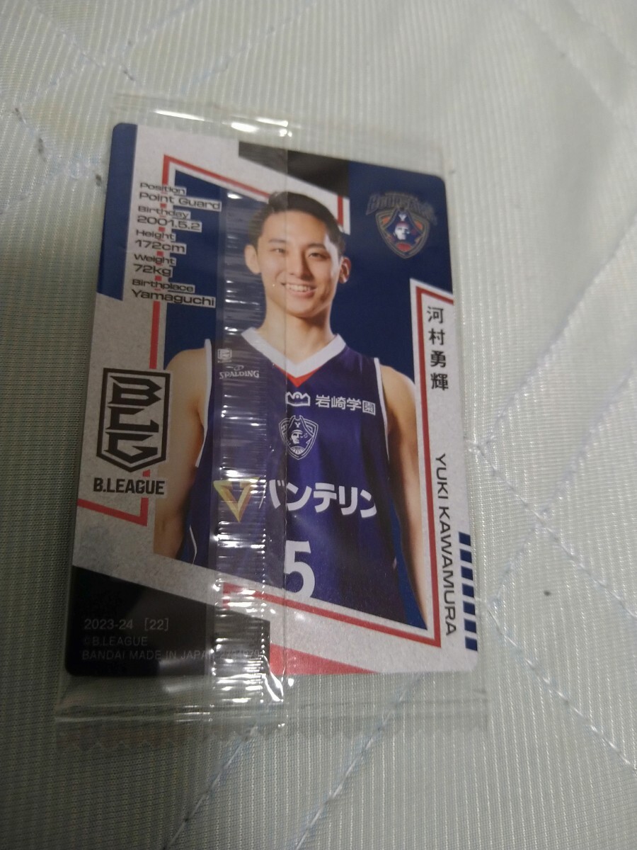 B.LEAGUE ツインウエハース　レギュラーカード 河村勇輝 横浜ビー・コルセアーズ_画像2