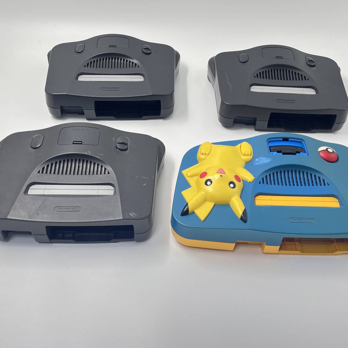 ニンテンドー64 4個 nintendo 64 pikachu n64 中古品 ニンテンドウ 64 ピカチュウ pikachu_画像10