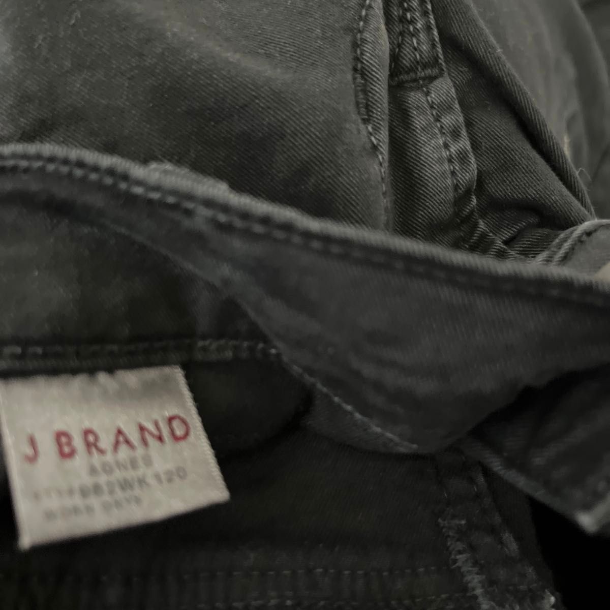 J brand ジェイブランド  デニム ストレッチ スキニースリム  デニムパンツ ブラック ファスナー 24