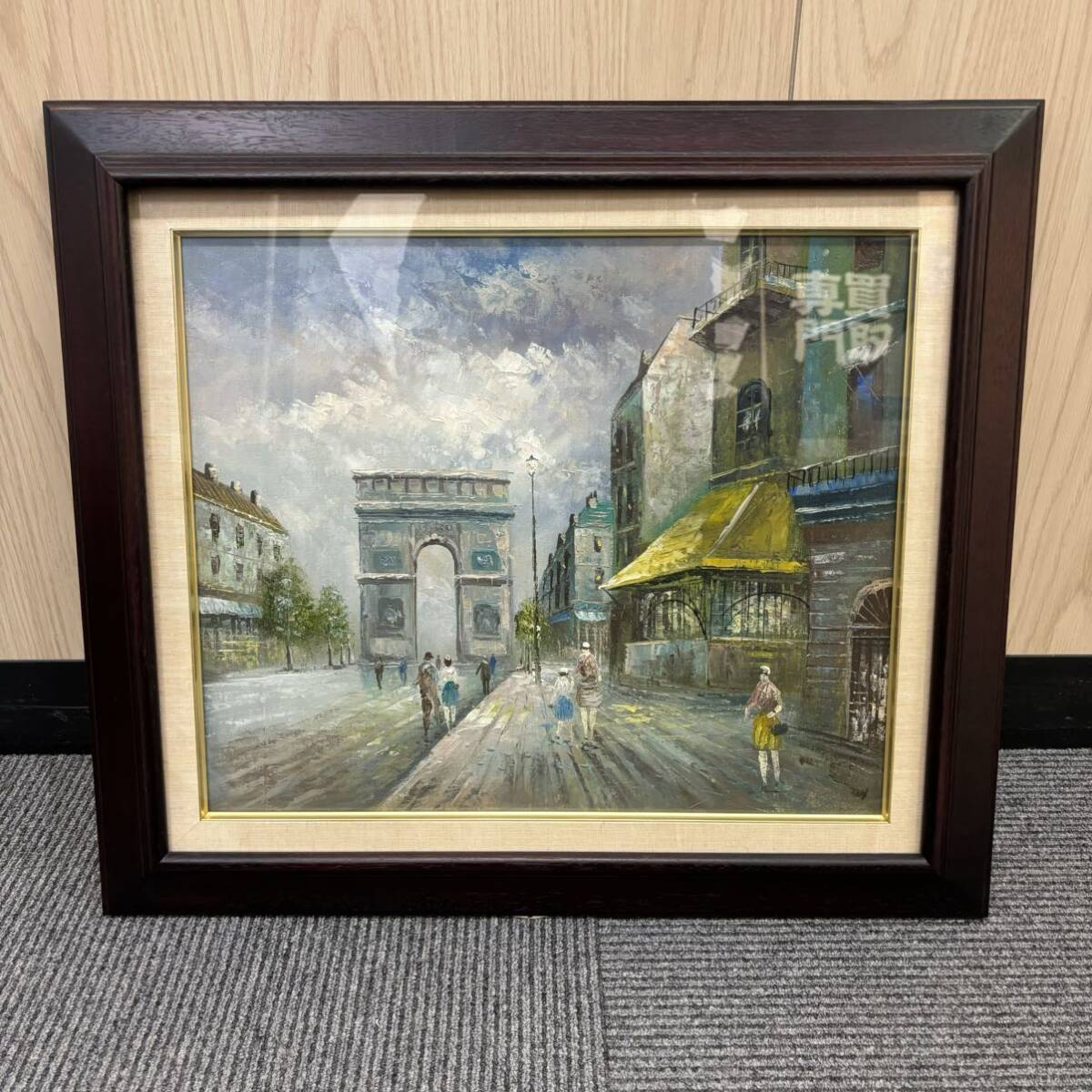 パリ 凱旋門 風景画 油絵 Yahoo!オークション - フランス パリ 凱旋門 油絵 風景画 絵画