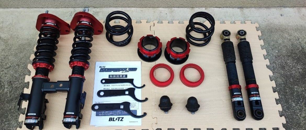 BLITZ ZZ-R BB AGH30W アルファード ヴェルファイア フルタップ 車高調 ブリッツ 2WDの画像1