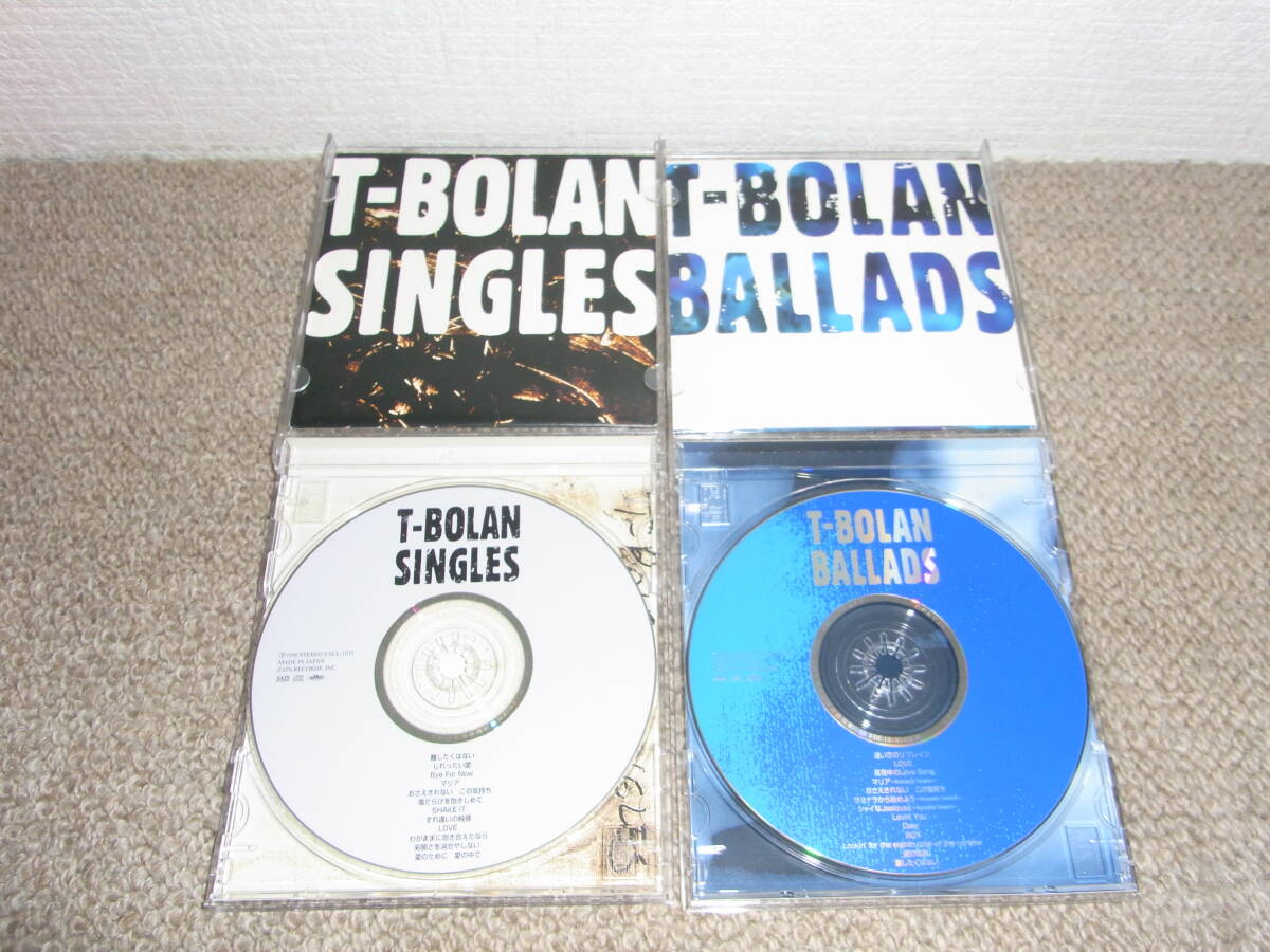 T-BOLAN「SINGLES」「BALLADS」ベストアルバム2枚セットの画像3