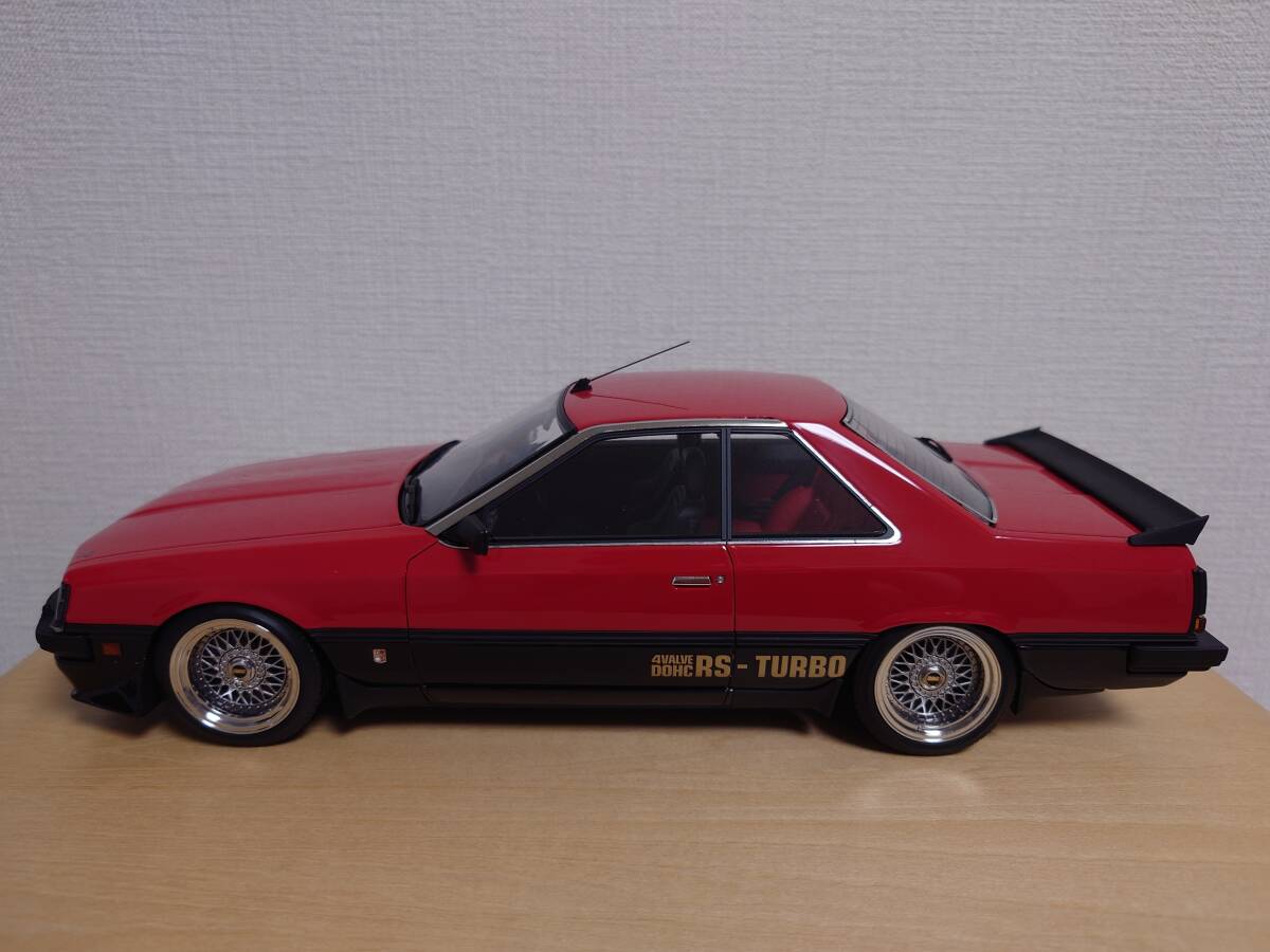 中古 IG2349 1/18 Nissan Skyline 2000 RS-Turbo (R30) Red/Black イグニッションモデルの画像1