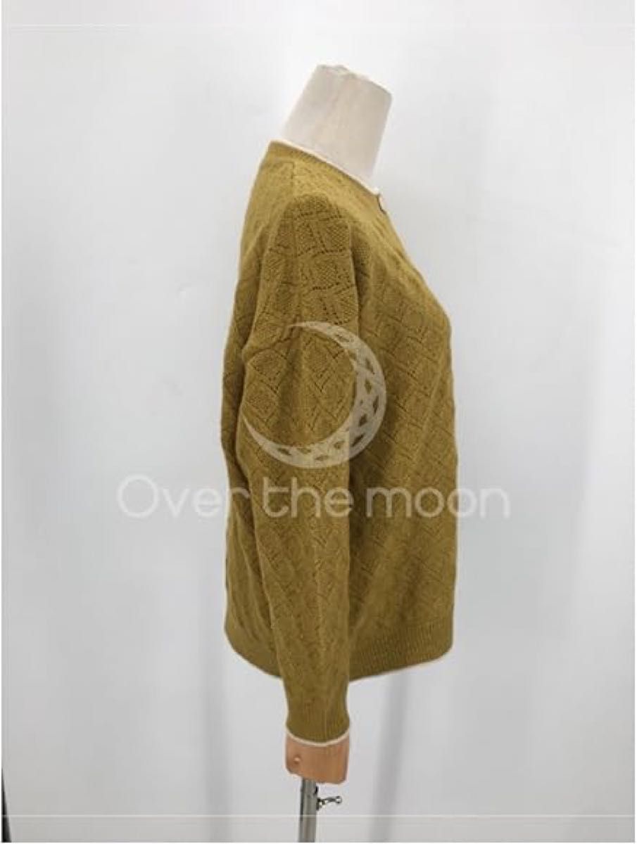週末セール開催中 [Over the moon] カーディガンレディース春 ニットゆったり羽織 セーター フリーサイズ