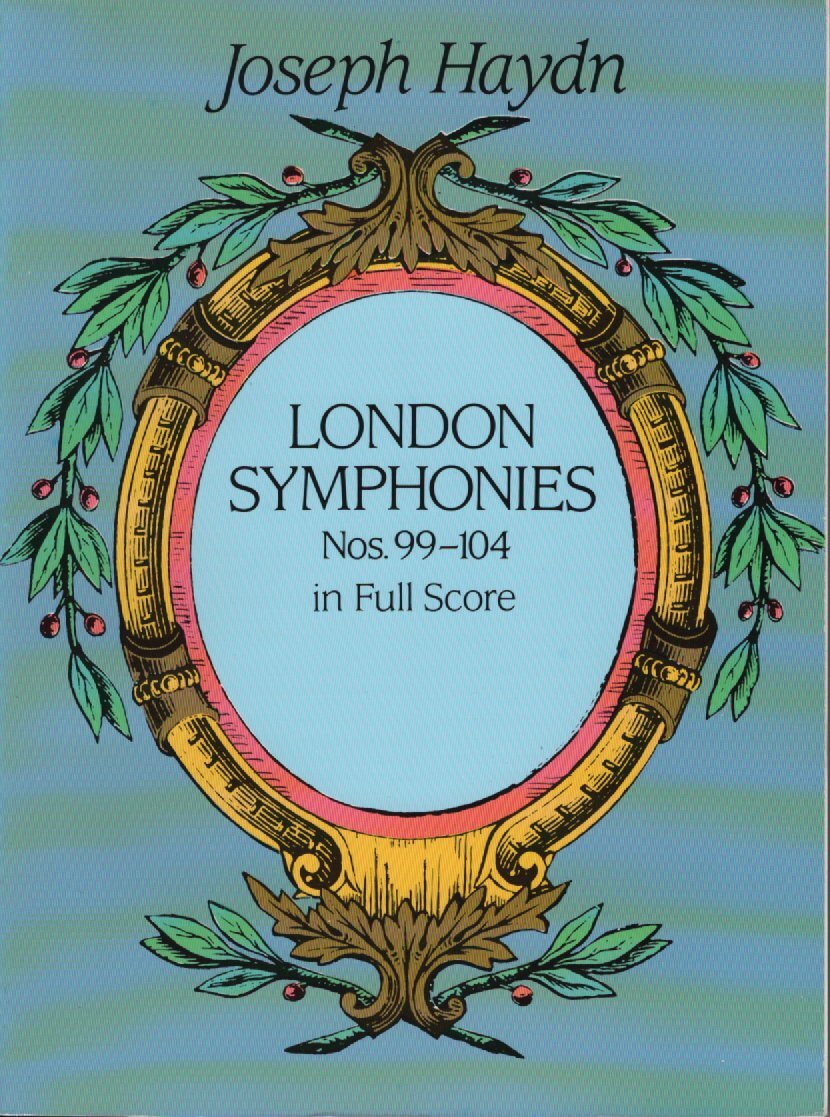 [ музыкальное сопровождение hyde n симфония ] no. 2 London The romon комплект армия часы futoshi тамбурин без тарелочек полосный удар др. Dover publ.Haydn:London Symphonies:Nos.99-104 Full Score