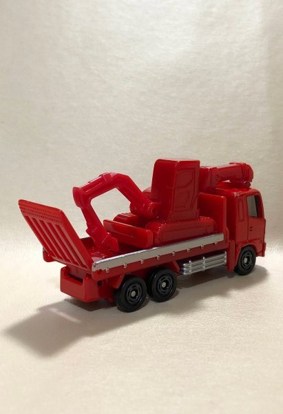 トミカ 日野 レンジャー 重機搬送車 No.30 ミニカー TOMICA 同梱可 HINO RANGER HEAVY CONSTRACTION (Esevn_elf)の画像2