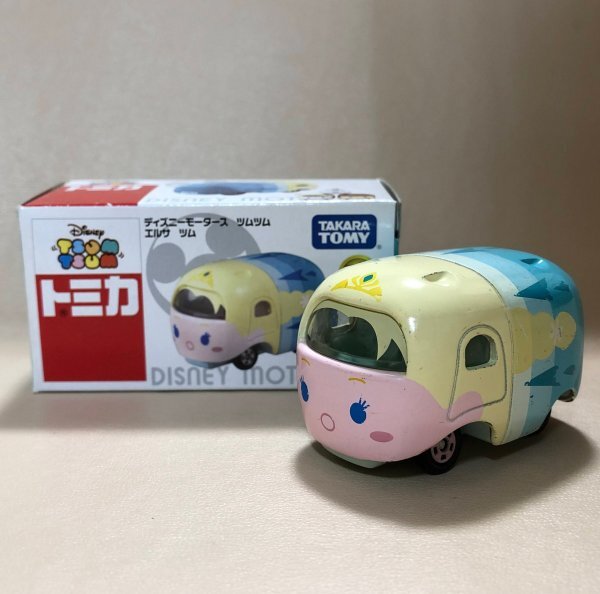 トミカ　エルサ　ツム　ディズニーモータース　ツムツム　ミニカー　TOMICA　同梱可 DISNEY MOTORS (Esevn_elf)_画像1