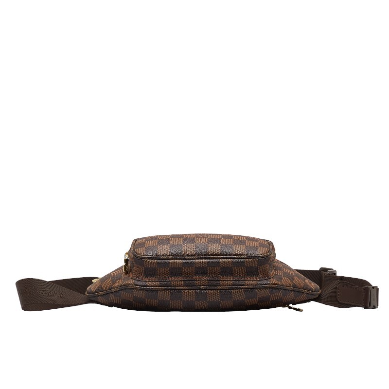  Louis Vuitton Damier bam сумка meru vi -ru сумка "body" сумка-пояс N51172 Brown PVC кожа LOUIS VUITTON [ б/у ]