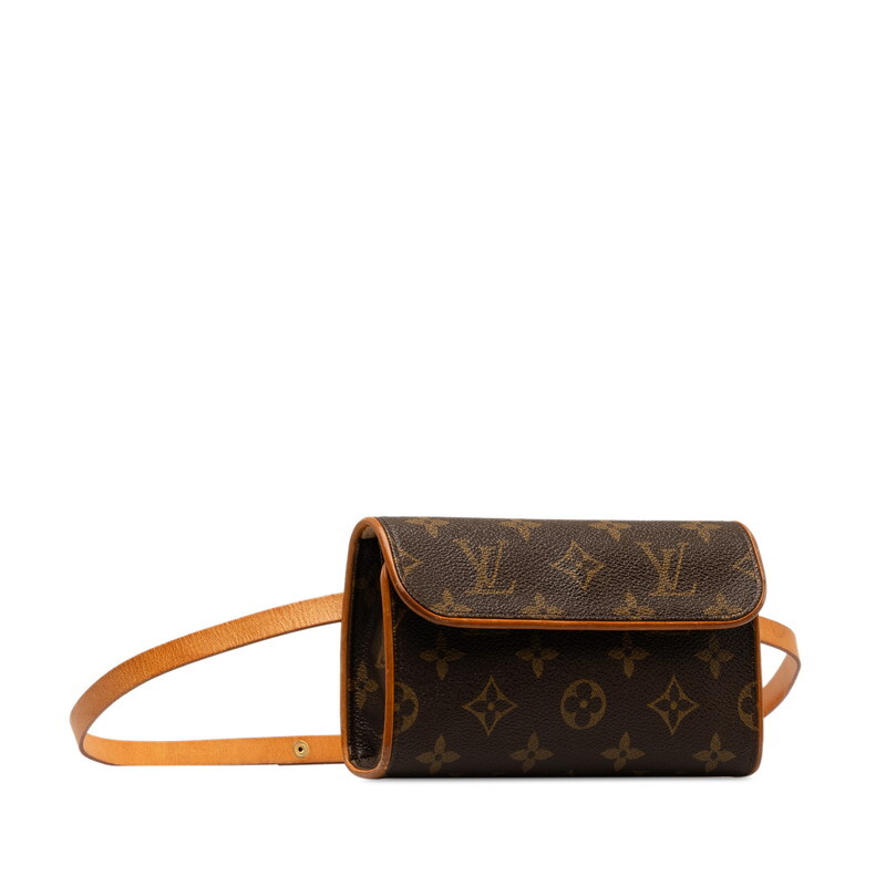 ルイ ヴィトン モノグラム ポシェット フロランティーヌ XS ボディバッグ ウエストバッグ M51855 ブラウン LOUIS VUITTON 【中古】_画像2