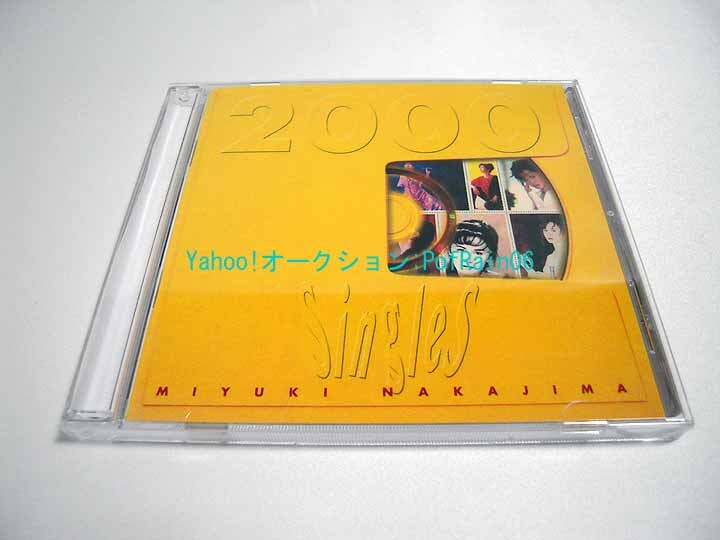CD 中島みゆき Singles 2000_画像1