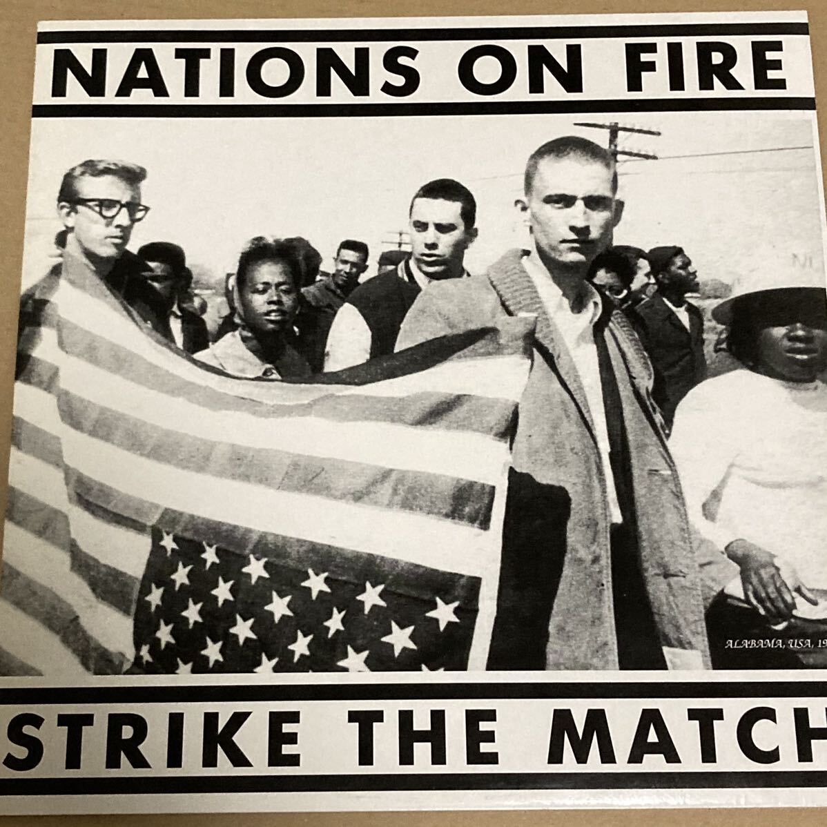 オリジナル Nations on Fire パンク ハードコア punk hardcore larm youth of today gorilla biscuits_画像1