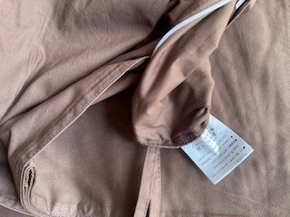 掛け布団カバー(230x210) 綿１００％　ちゃ色　未開封 未使用