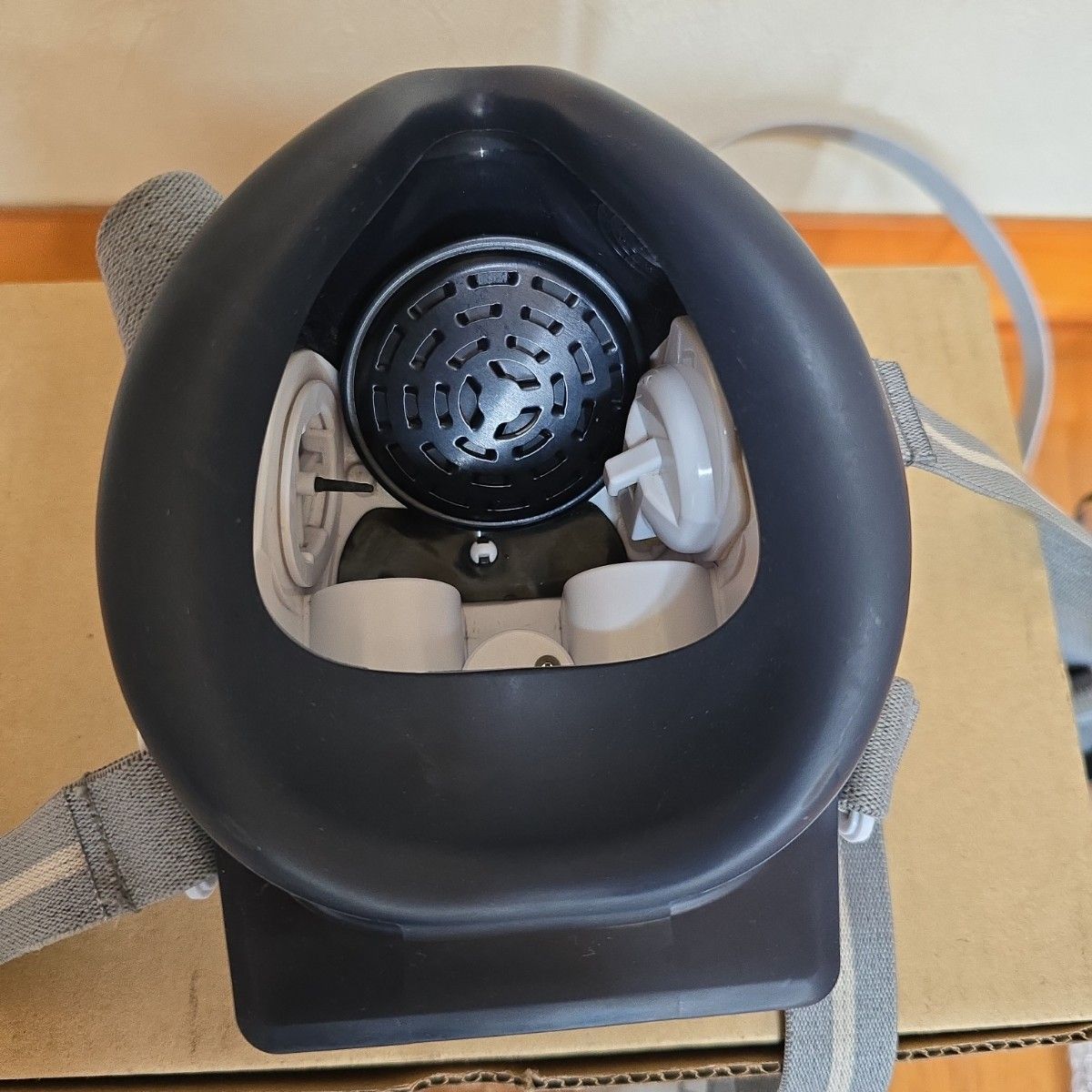 シゲマツ Sy11F 電動ファン付き呼吸用保護具呼吸連動型  防毒・防塵マスク