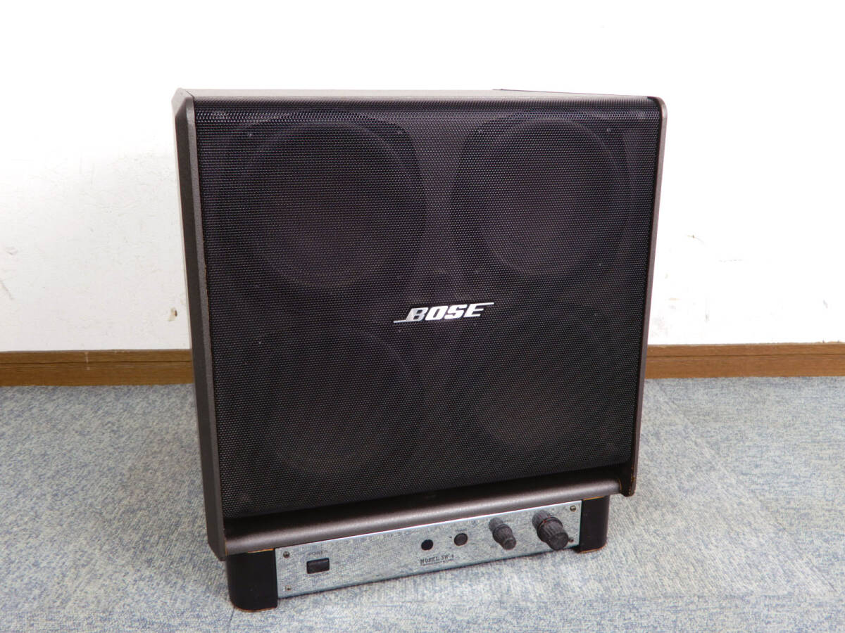 BOSE ◆ ボーズ スーパーウーハー  SW-4  サブウーファー ◆ 240W 16cmウーハーＸ4本搭載 電源入りますが音出ない ジャンクの画像1