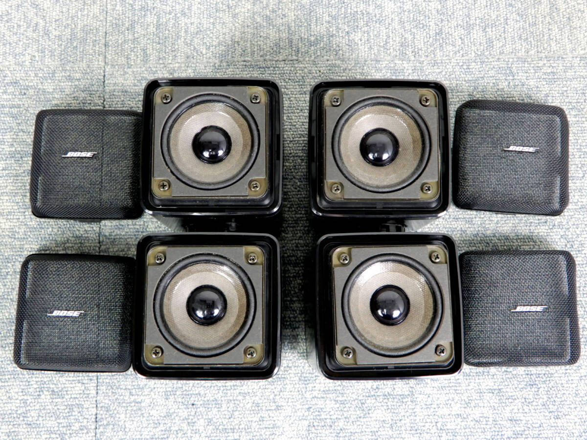 BOSE * Bose Cube speaker system MODEL 501Z satellite speaker * pair sound out has confirmed 