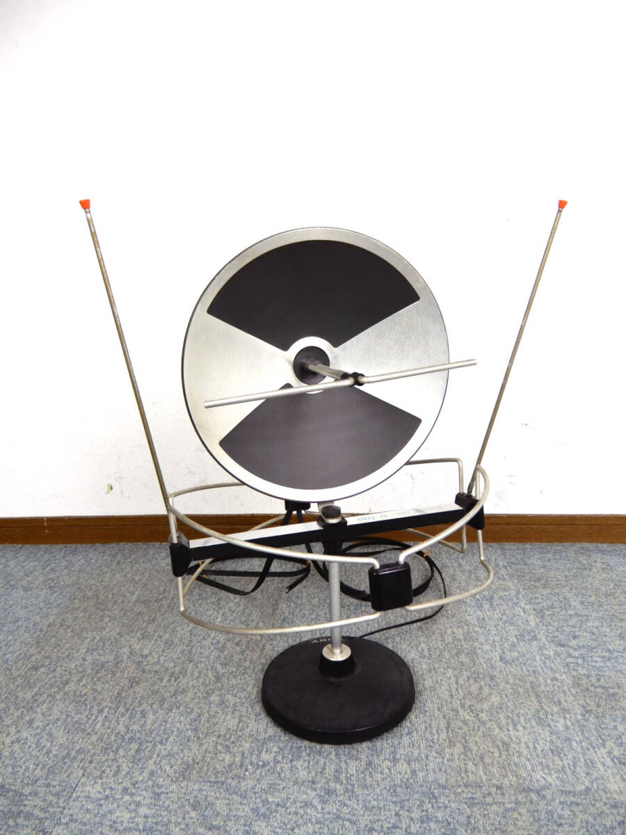 SONY ◆ LOOPIC ANTENNA AN22-J2 ソニー FM用室内アンテナ スペースエイジ パラボラ付き ◆ 検索用 昭和レトロ ミッドセンチュリーの画像1