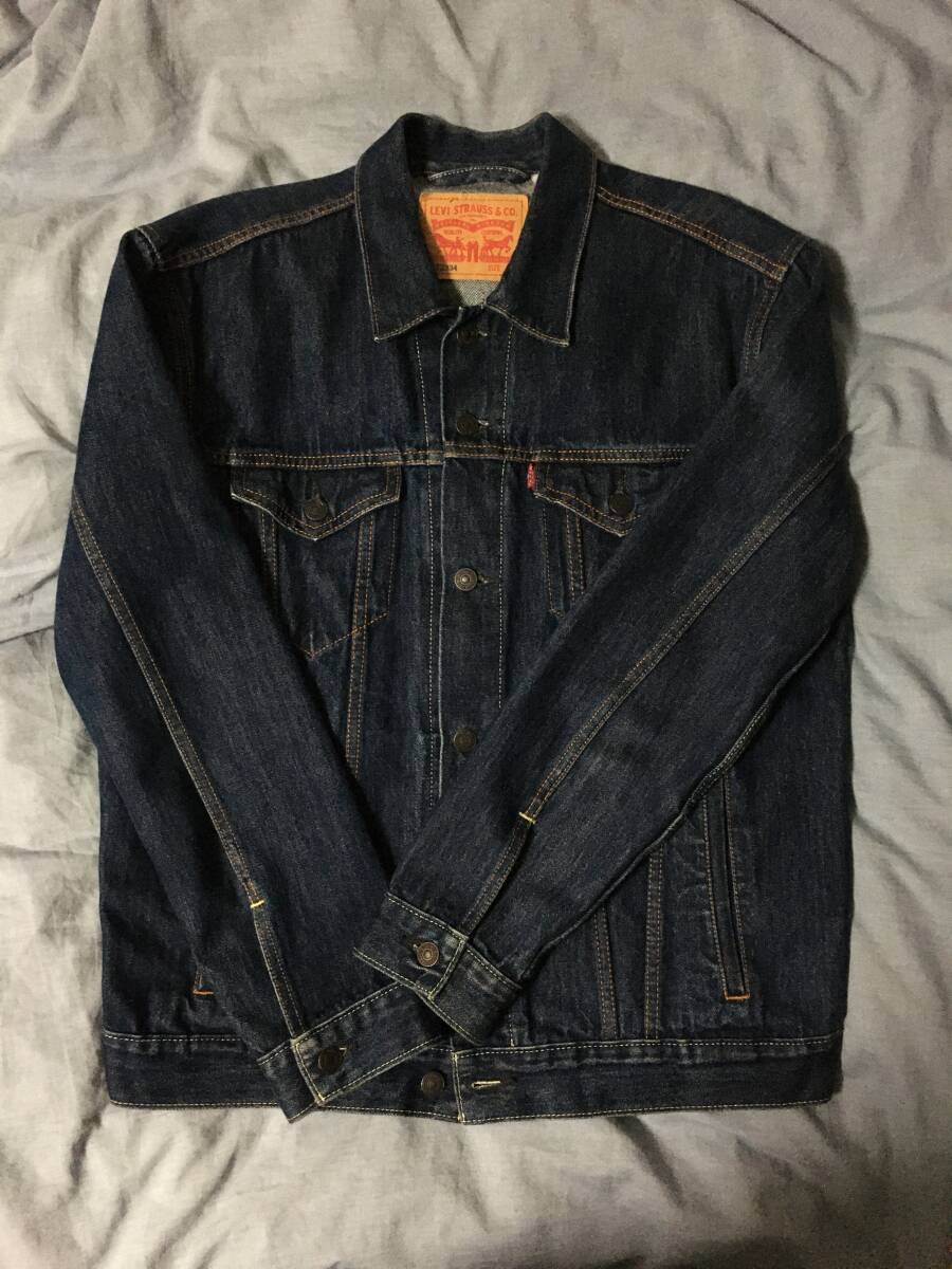 美品 Levi's リーバイス Trucker Denim Jacket トラッカー デニム ジャケット 72334 L の画像1