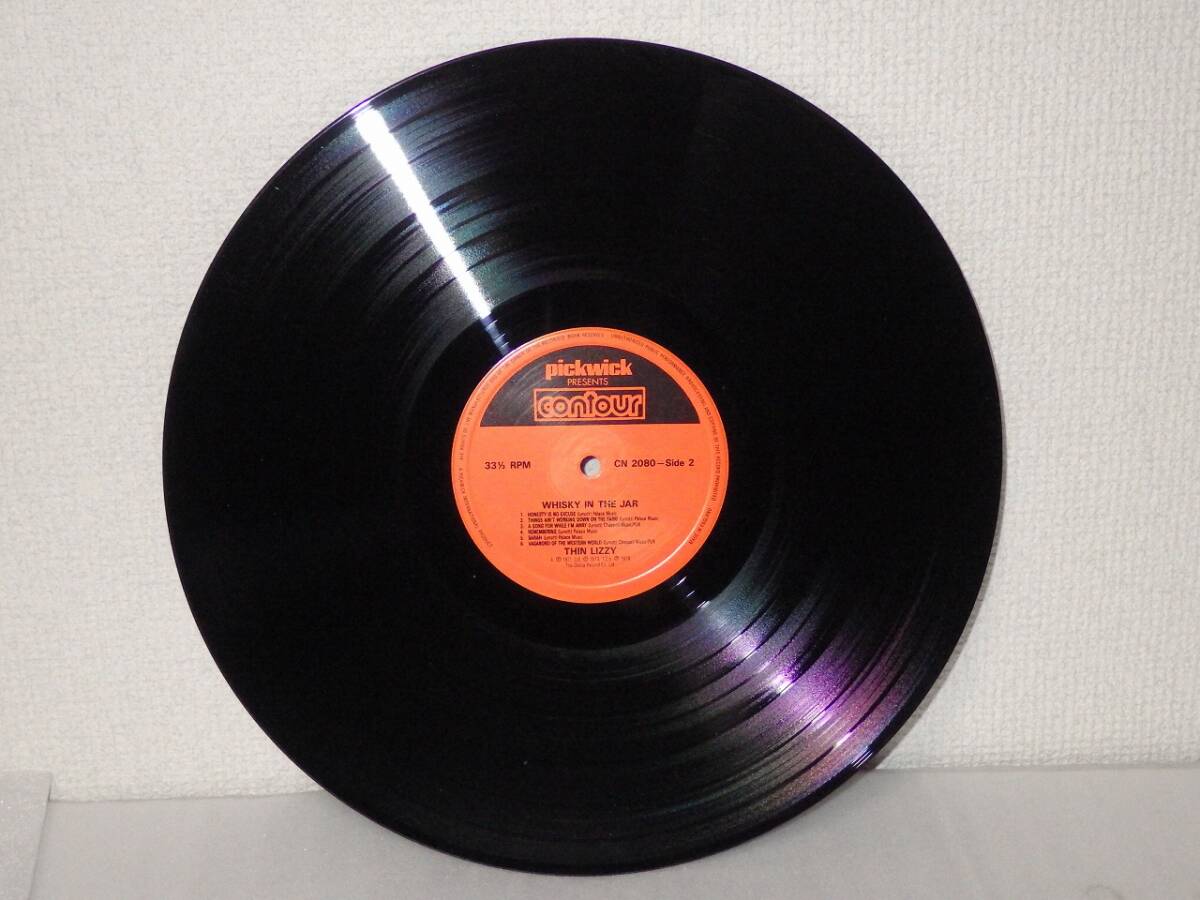 美品 LP THIN LIZZY シン・リジィ WHISKY IN THE JAR レコード UK盤 CN-2080の画像3