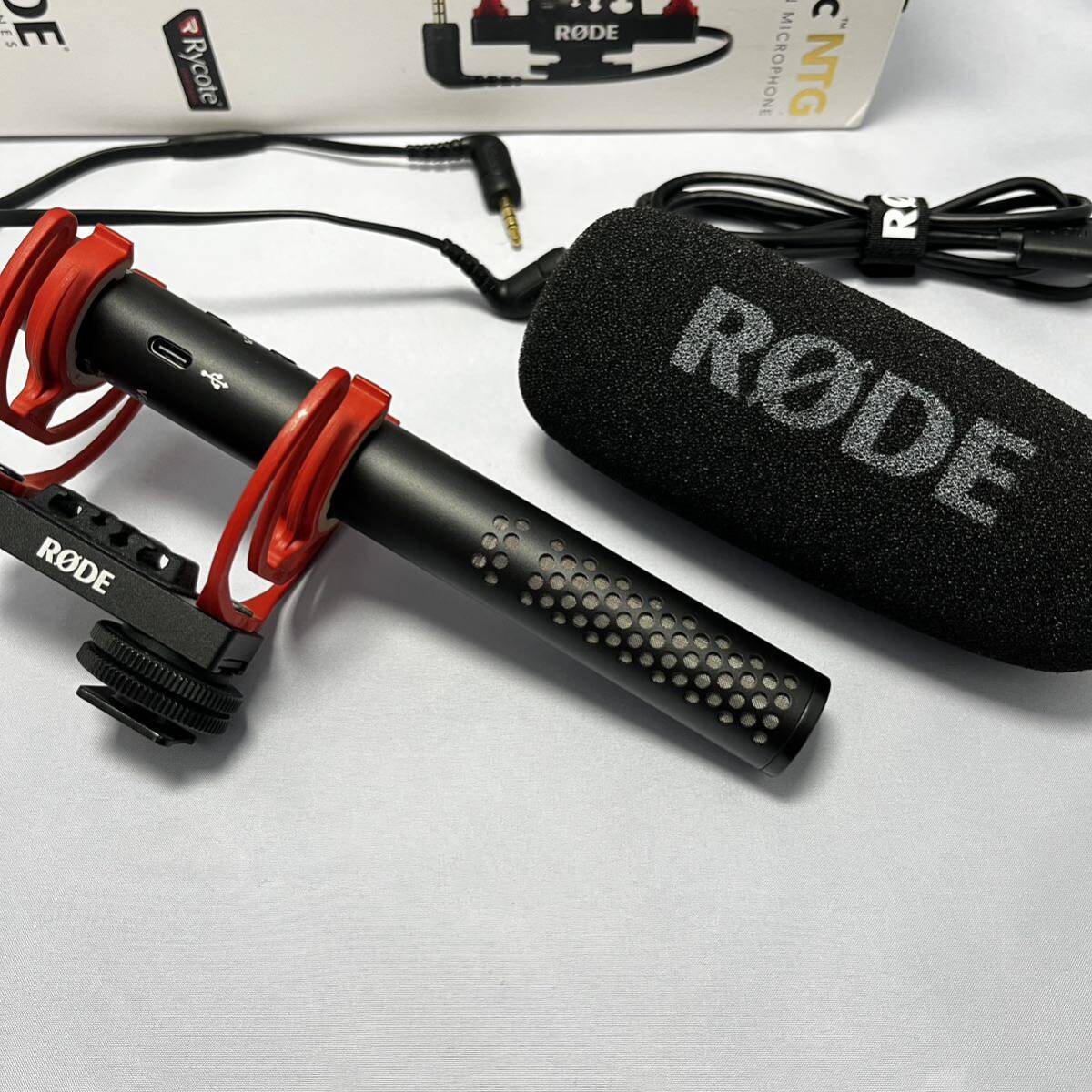 RODE Video Mic NTG ショットガン マイクロホン マイク ミラーレスの画像5