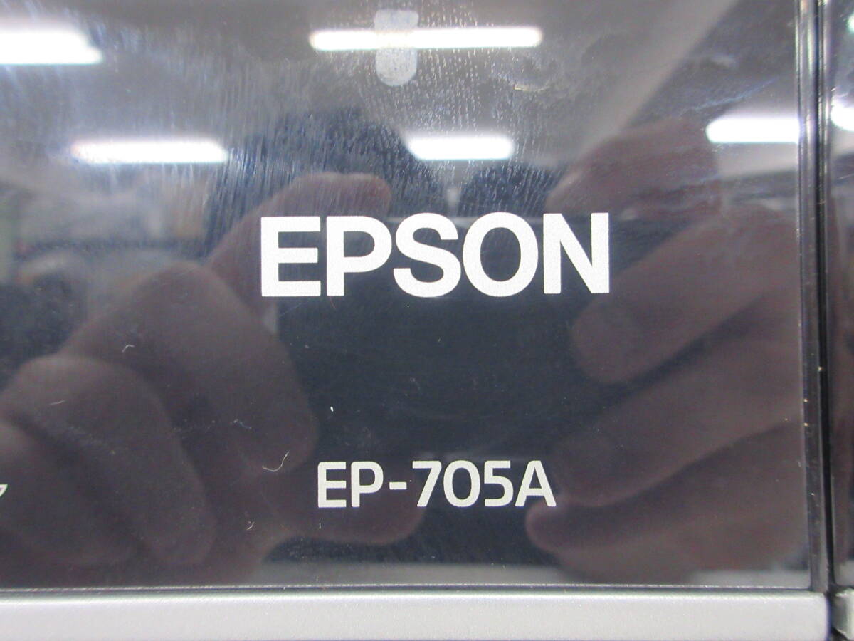 中古 EPSON エプソン インクジェット 複合機 EP-705A プリンター ※通電のみ確認済 ／Ｅの画像4