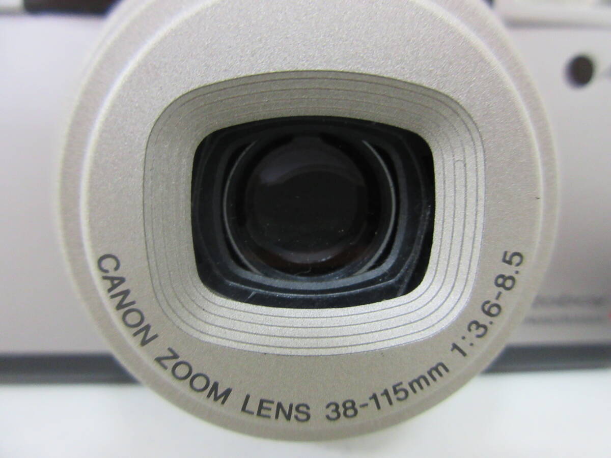 中古 カメラ Canon キャノン Autoboy S panorama コンパクトフィルムカメラ 38-115mm 1:3.6-8.5 ※通電のみ確認済 ／L_画像8