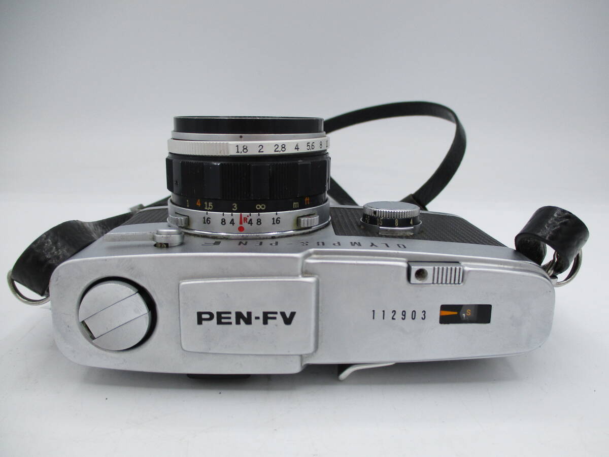 中古 カメラ オリンパス OLYMPUS PEN-FV F.ZUIKO AUTO-S 38mm 1:1.8 ※動作未確認 ／Aの画像5