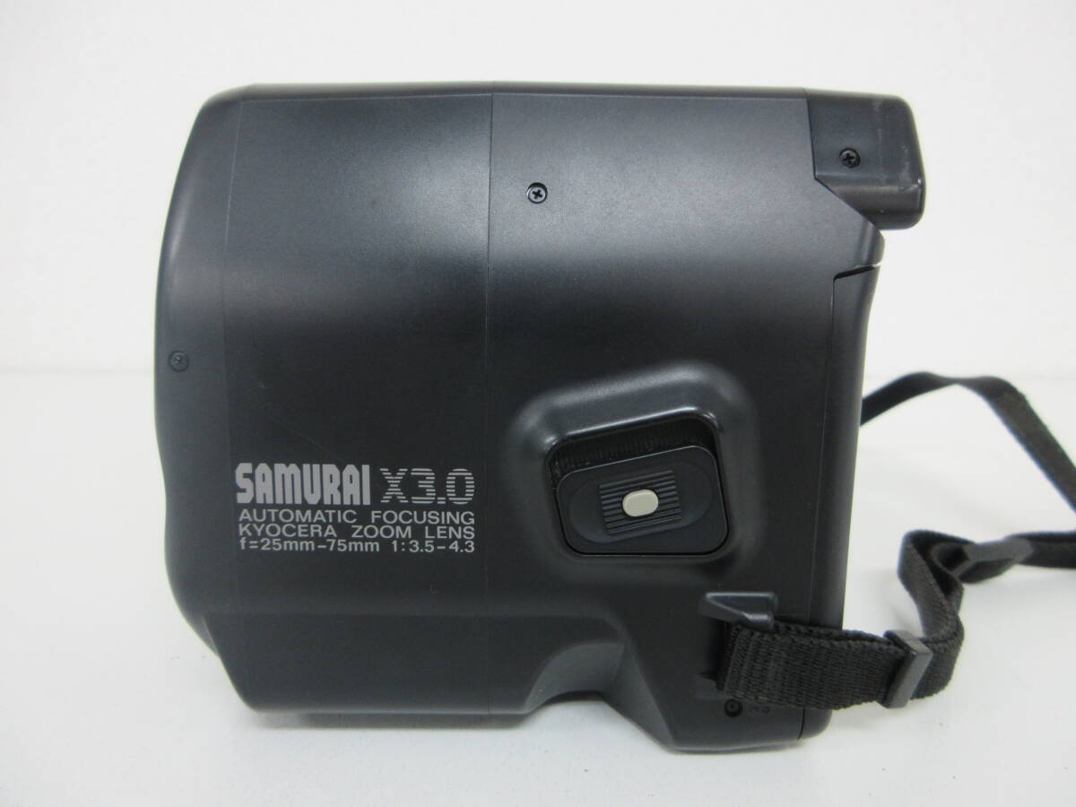 中古 カメラ KYOCERA SAMURAI X3.0 25-75mm 1:3.5-4.3 ※動作未確認 ／Kの画像2