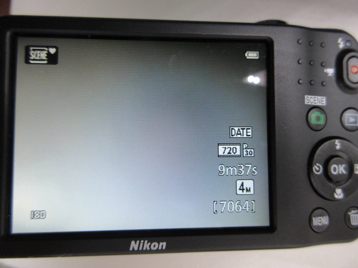 中古 カメラ Nikon ニコン COOLPIX クールピクス L32 5X WIDE OPTICAL ZOOM 4.6-23.0mm 1:3.2-6.5 ※通電のみ確認済 ／Lの画像8