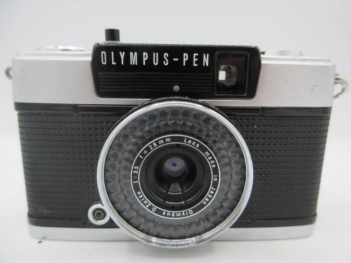 中古 カメラ OLYMPUS オリンパス PEN EE-3 D.Zuiko 28mm 1:3.5 ※動作未確認 ／Tの画像1