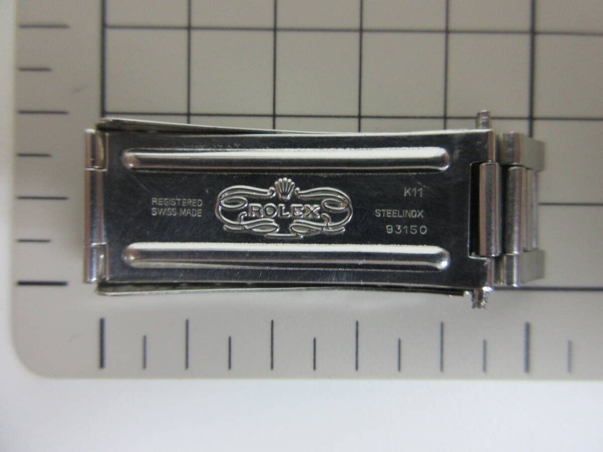 中古 ROLEX ロレックス 腕時計 クラスプ 93150 REGISTERED SWISS MADE K11 現状品 ／5の画像2