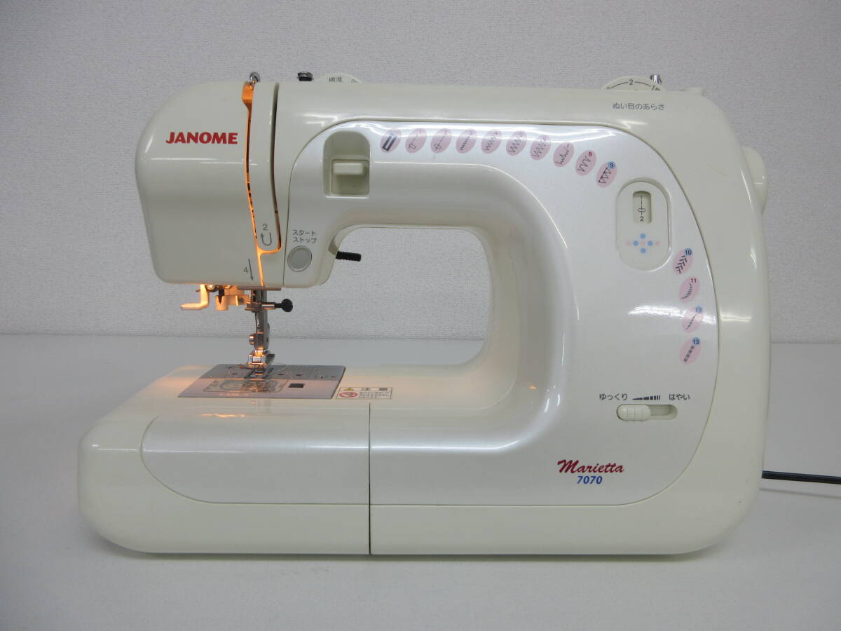  б/у швейная машина JANOME Janome 502 type marietta Мали eta7070 электронный швейная машина рукоделие * электризация только проверка settled |E