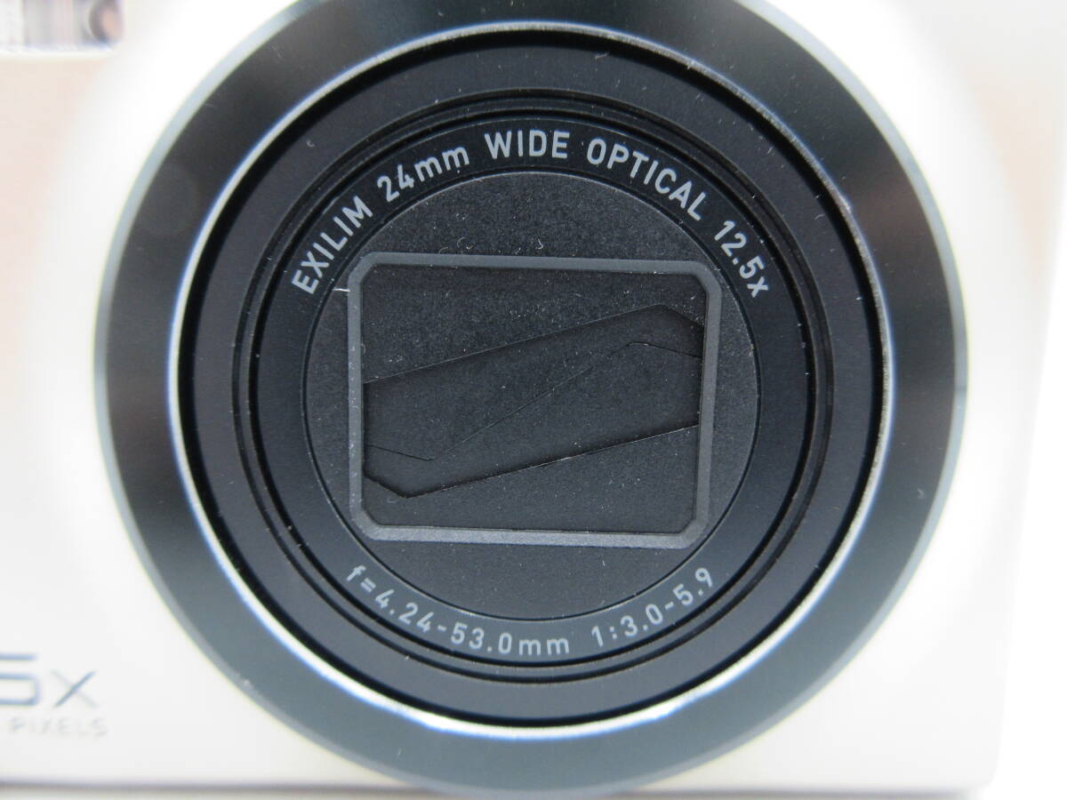 中古 カメラ CASIO カシオ EXILM デジカメ EX-H30 デジタル カメラ f=4.24-53.0mm 1:3.0-5.9 ※通電のみ確認済 ／Hの画像3