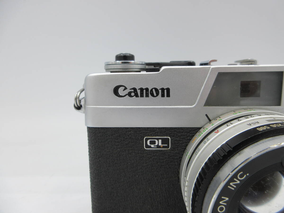 中古 カメラ Canon キャノン Canonet QL17 / CANON LENS 40mm 1:1.7 レンジファインダー ※動作未確認 ／Sの画像3