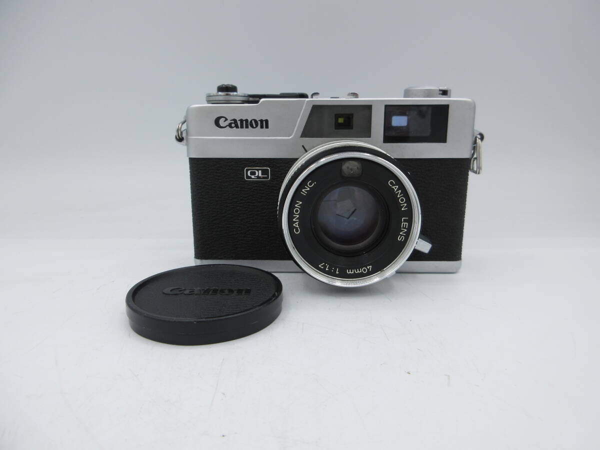 中古 カメラ Canon キャノン Canonet QL17 / CANON LENS 40mm 1:1.7 レンジファインダー ※動作未確認 ／S_画像1