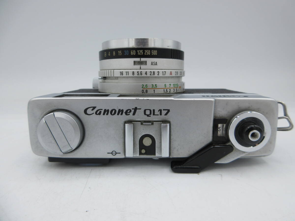 中古 カメラ Canon キャノン Canonet QL17 / CANON LENS 40mm 1:1.7 レンジファインダー ※動作未確認 ／S_画像4