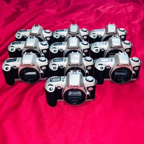 【説明文必読】[動作品] 一眼レフ フィルムカメラ Canon EOS kiss ボディ シルバー １０台 大量 まとめ売り お買い得品の画像1