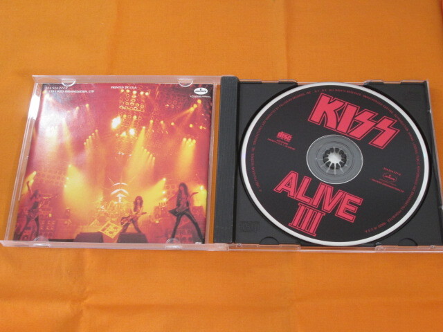 ♪♪♪ キッス Kiss 『 ALIVE III 』輸入盤 ♪♪♪_画像3