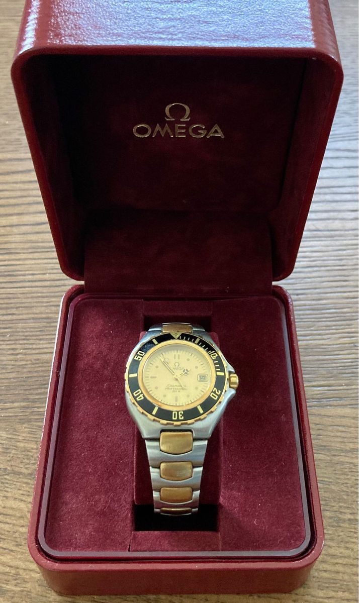 オメガ OMEGA シーマスター プロフェッショナル 200M クォーツ レディース 極美品