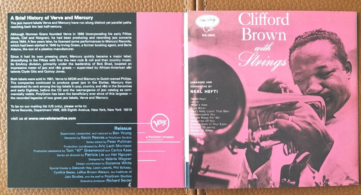 クリフォード・ブラウン・ウィズ・ストリングス／Clifford Brown with Strings