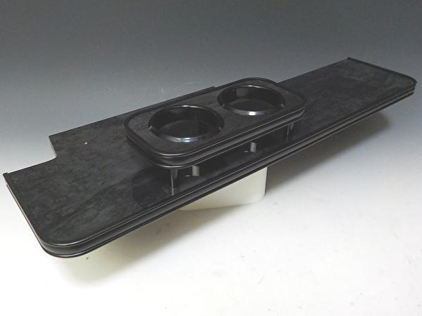 160系プロボックス(14/9～)フロントテーブル ブラックウッド オールブラック（カップ２仕様）の画像2