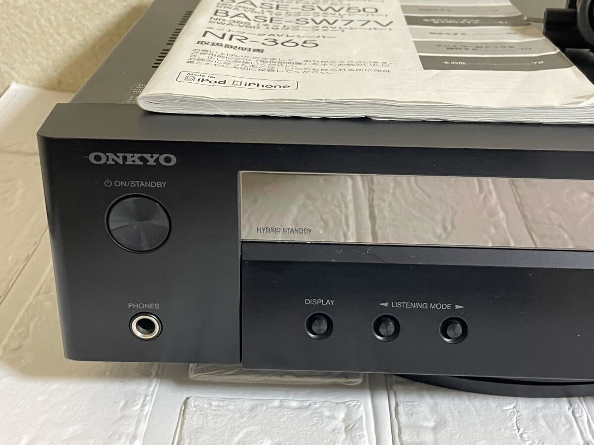 ONKYO ネットワークAVレシーバー NR-365 現状品 本体の画像2