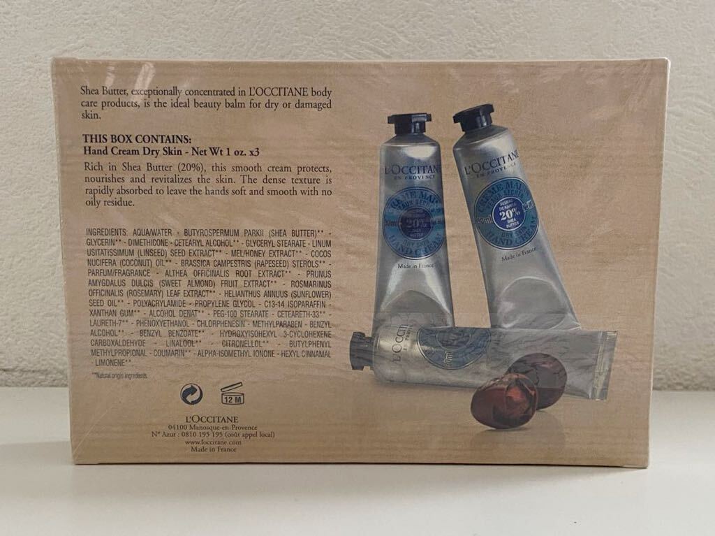 B4D657◆新古品◆ ロクシタン L'OCCITANE Soft Hands Trio シアバター ハンドクリーム 30ml×3 ３本セットの画像2