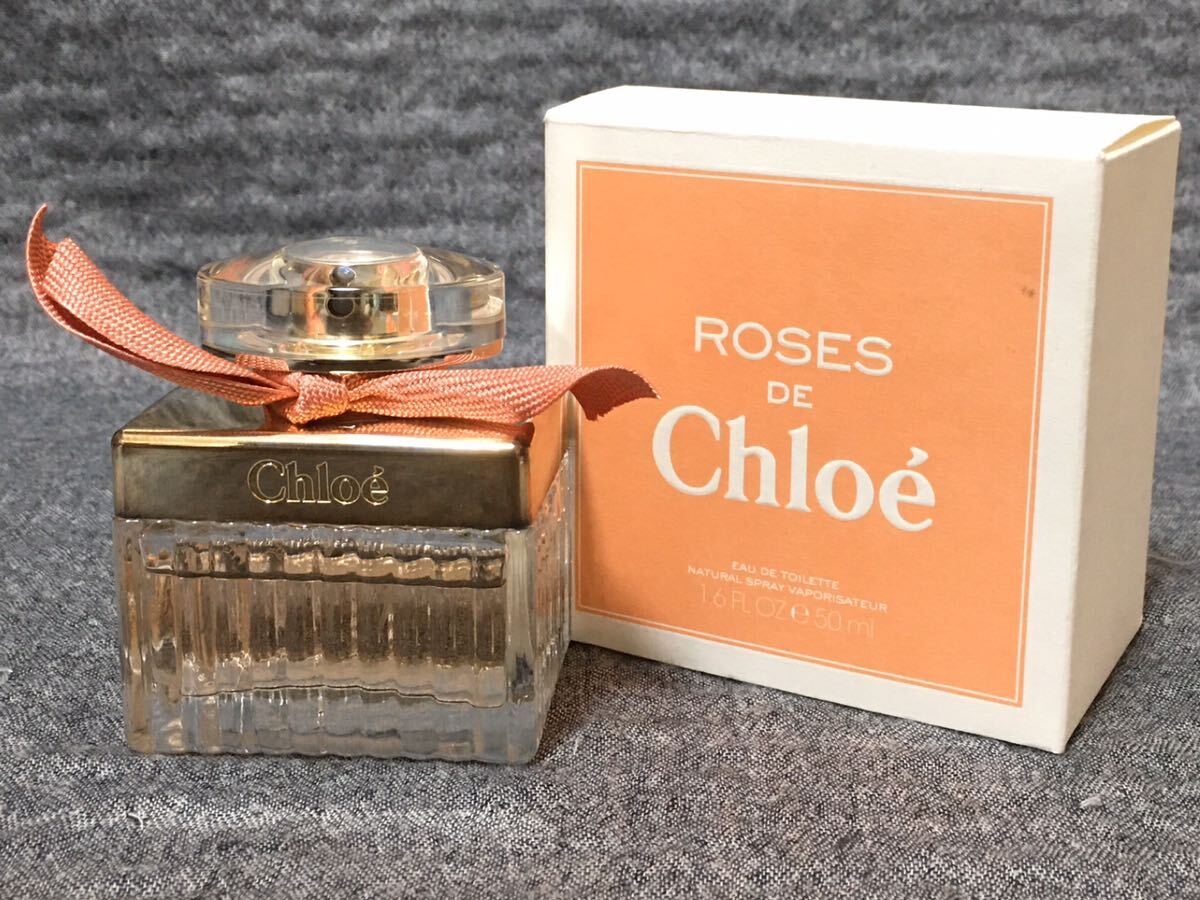 G4D254◆ クロエ Chloe ローズドクロエ ROSES DE Chloe オードトワレ EDT 香水 50mLの画像1