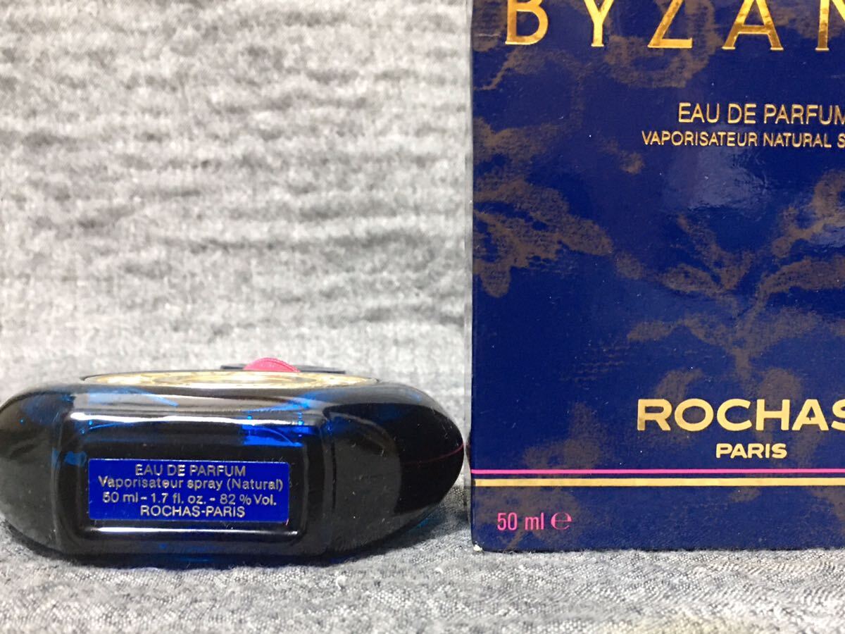 G4D289◆新品同様◆ ロシャス ROCHAS ビザーンス BYZANCE オードパルファム EDP 香水 50ml_画像3