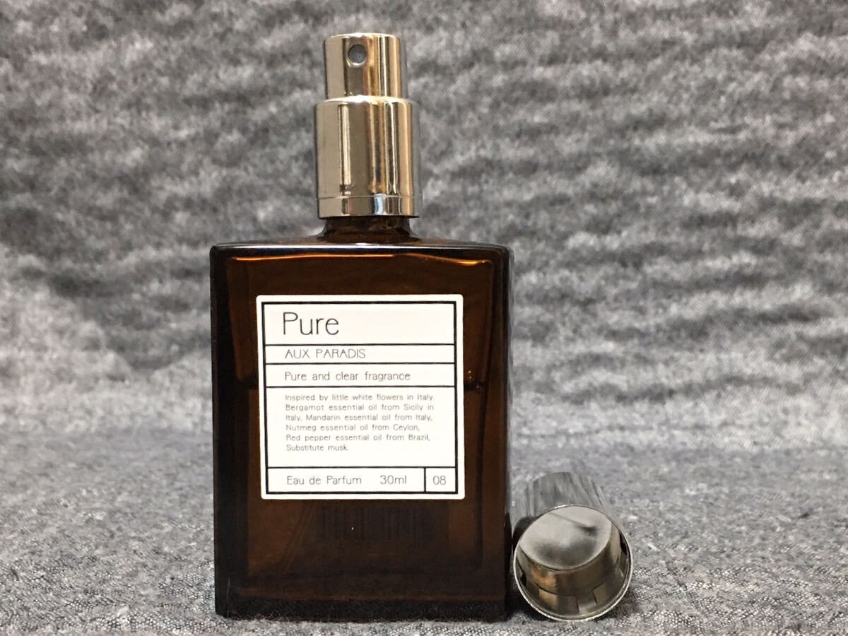 G4D313◆ パルファム オゥ パラディ AUX PARADIS ピュア Pure オードパルファム EDP 香水 30mlの画像2