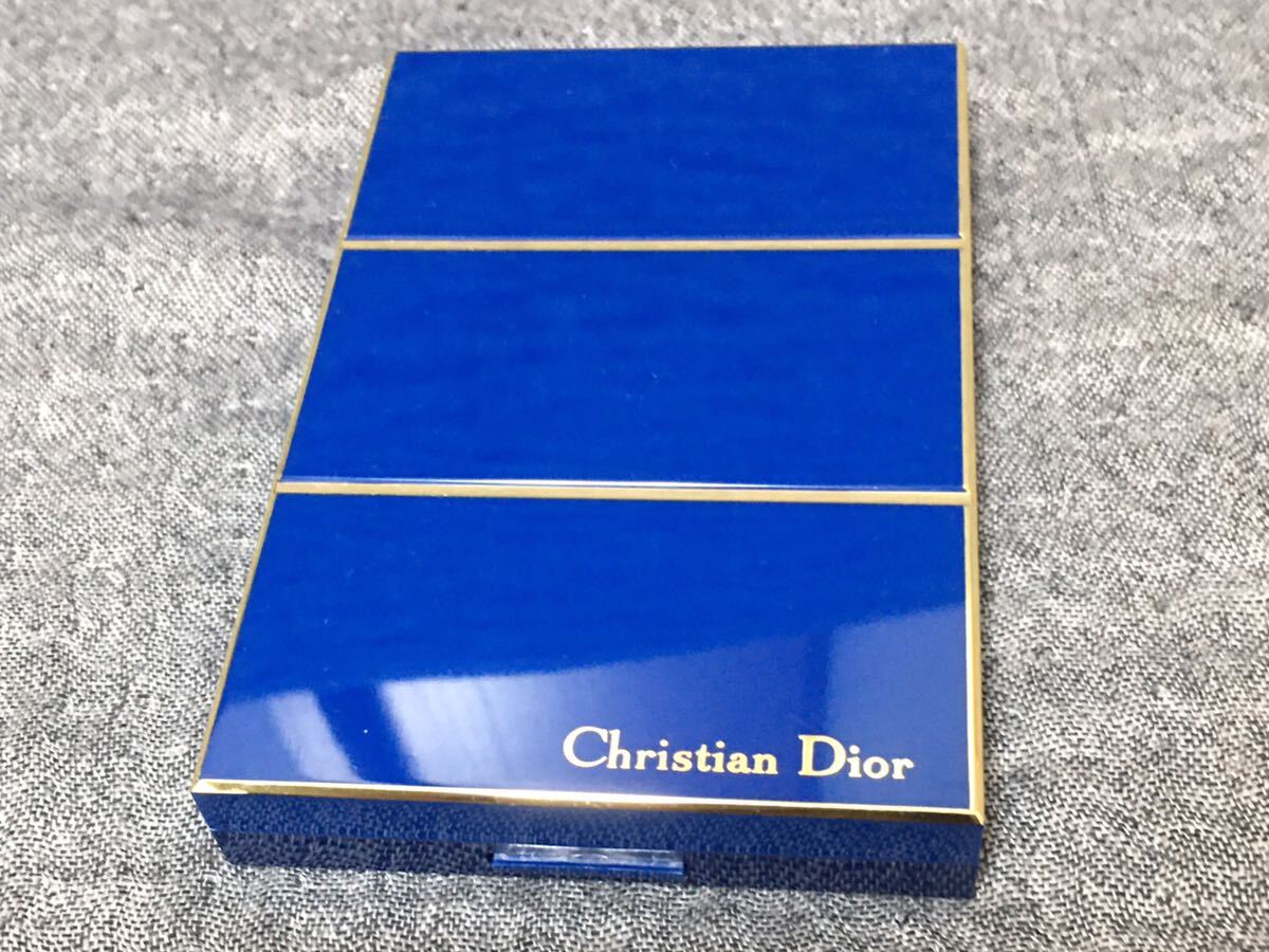 G4D343* как новый * Christian Dior Dior макияж Palette Press do пудра 3.5g щеки 3.5g тени для век 1.25g×4 помада 1.3g