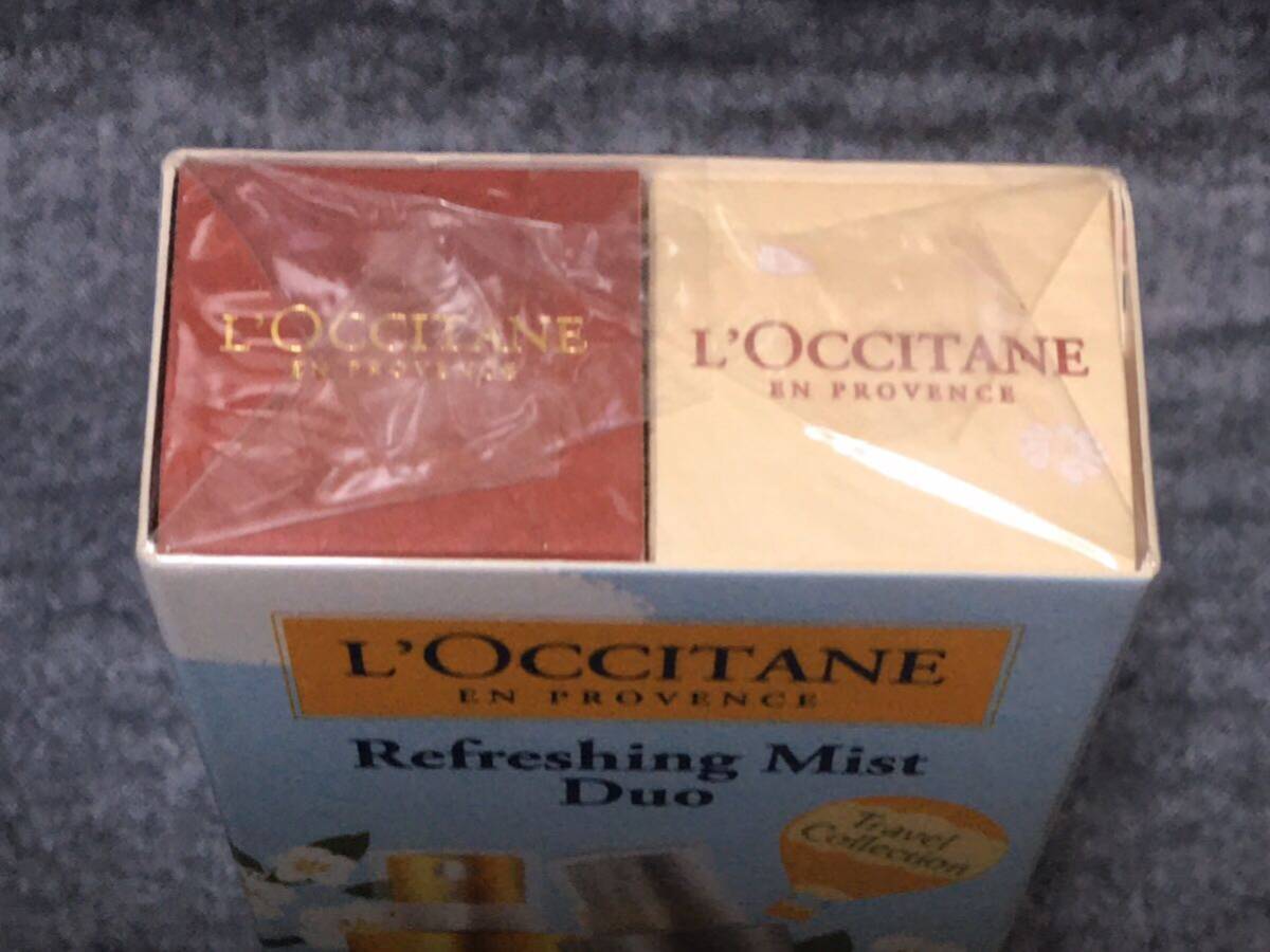 G4D379◆新古品◆ ロクシタン L'OCCITANE チェリーブロッサム フェースミスト ローズモイスチャー フェースミスト 各50ml×2本セットの画像3