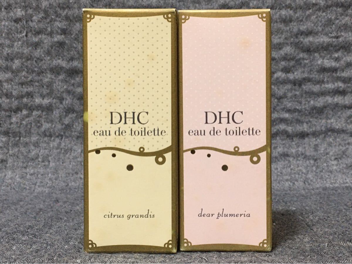 G4D449◆新古品◆ DHC シトラスグランディス フローラルシトラスの香り ディアプルメリア フルーティフローラルの香り EDT 香水 30mL×2点_画像2
