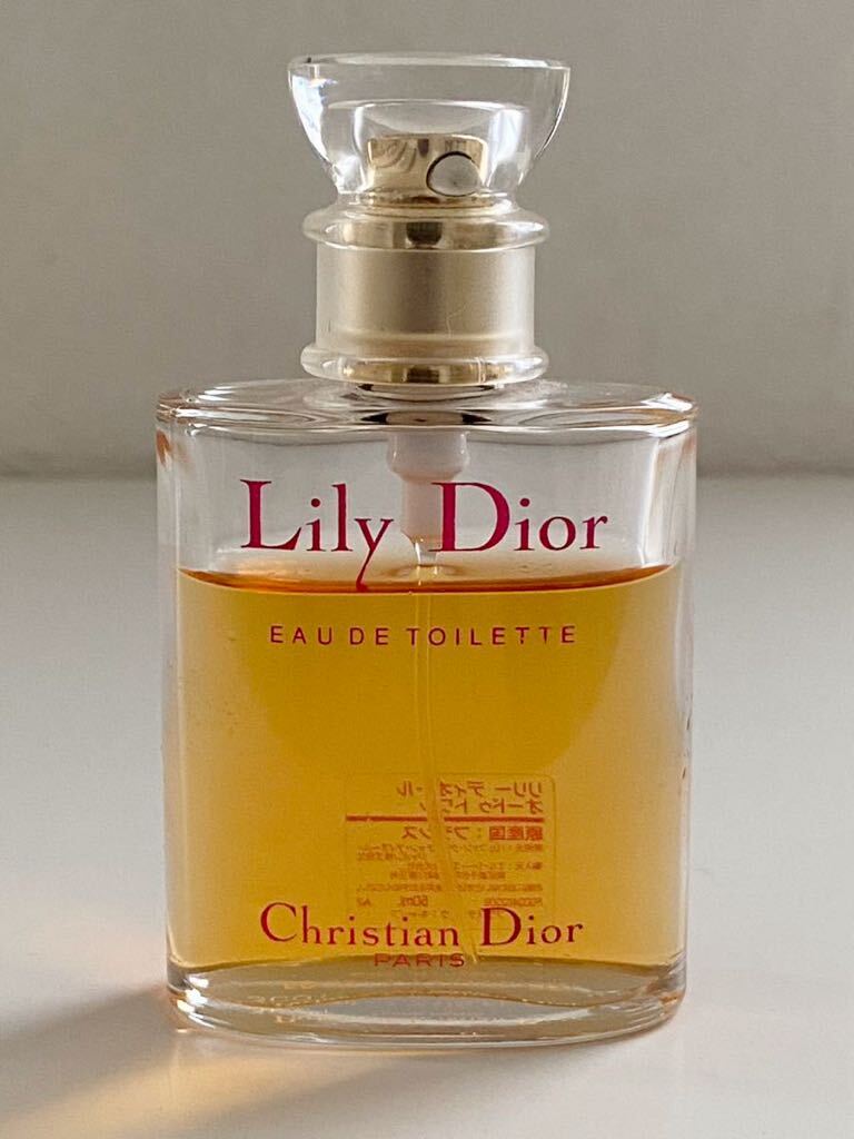 B4D625◆ クリスチャンディオール Christian Dior リリー ディオール Lily Dior オードゥトワレ EDT 香水 50ml_画像1